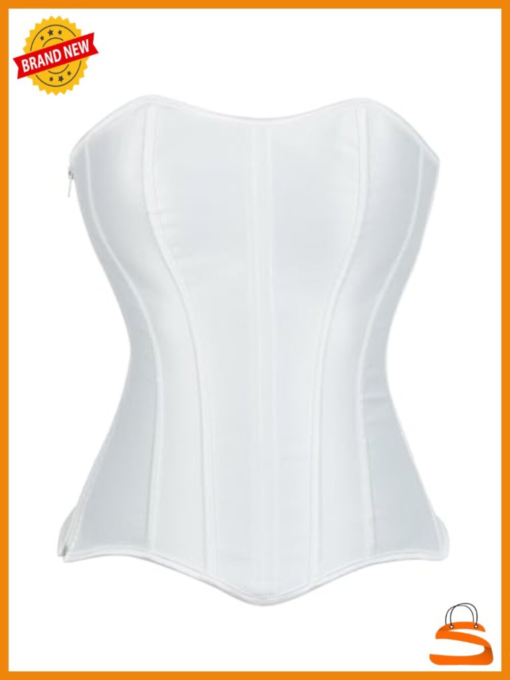 Vintage Corset Top Renaissance Lace Up Shapewear Lingerie Bustier